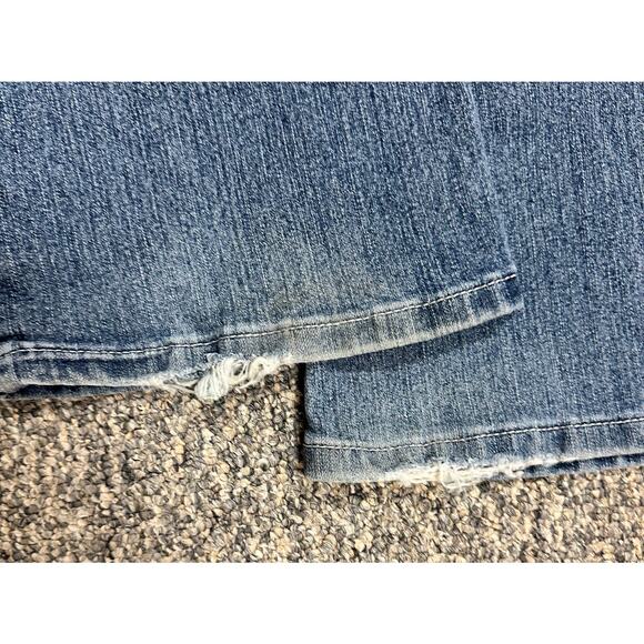 COOGI Vintage Low Rise Logo Pocket Boot Cut Denim Jeans Sz 7/8 | 28" Waist - Picture 6 of 10